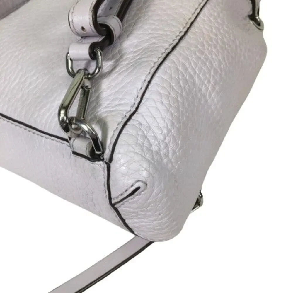 Michael Kors Viv Extra-Small Pebbled Leather Backpack Lavender Mist Soft Lylac